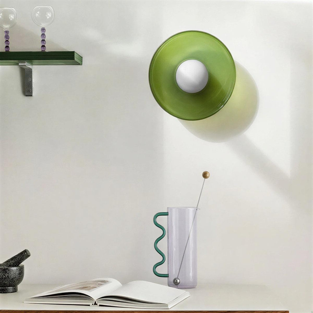 Modern Round Flush Mount Ceiling Light Fixture With Decorative Style