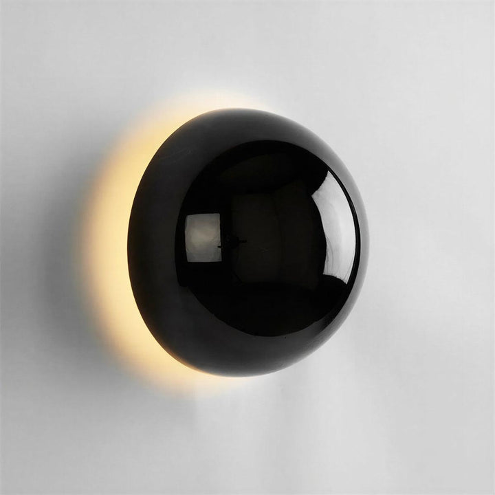 Modern Round Orb Wall Light Sconce Lighting Fixtures With Internal Light