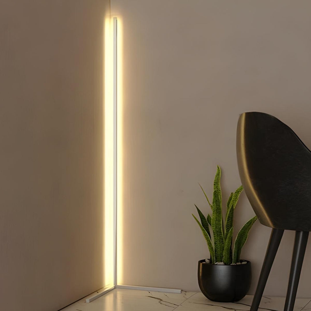 Modern Standing Bar Floor Lamp With Dimmable Light Temperature Control