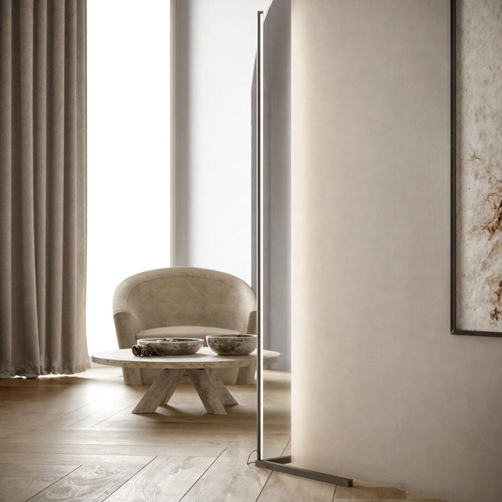 Modern Standing Bar Floor Lamp With Dimmable Light Temperature Control