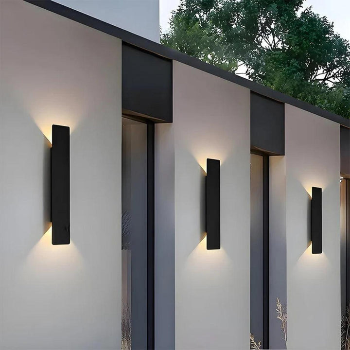 Modern Up Down Outdoor Wall Light For Exterior Walls