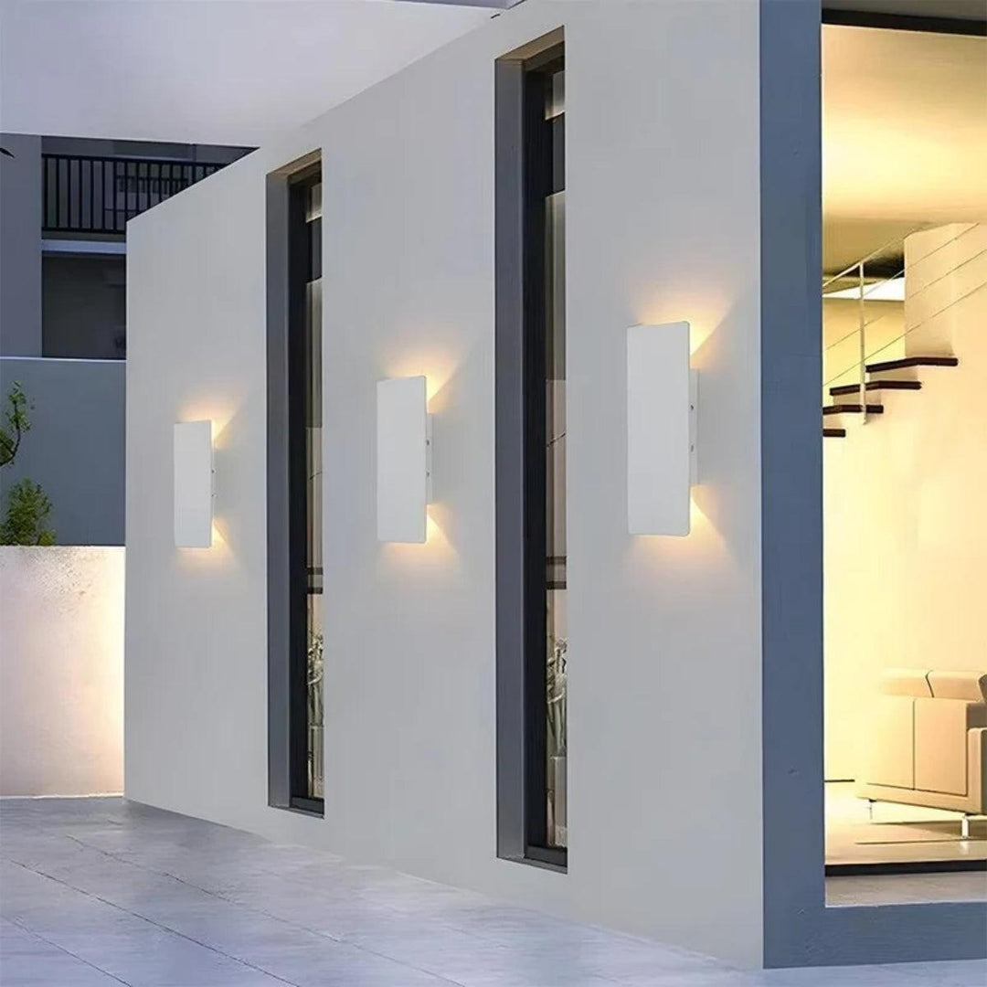 Modern Up Down Outdoor Wall Light For Exterior Walls