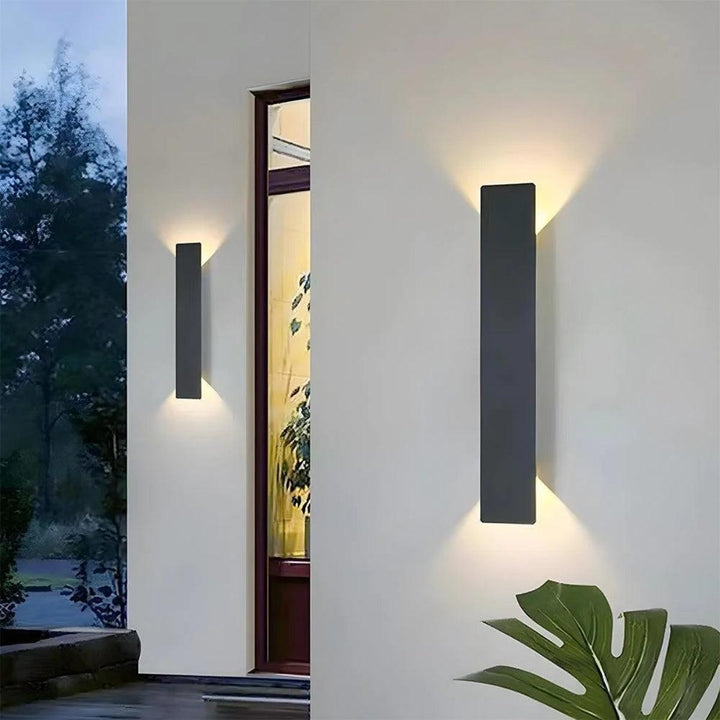 Modern Up Down Outdoor Wall Light For Exterior Walls