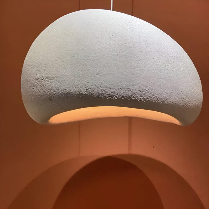 Modern Wabi Sabi Hanging Pendant Lights With Warm Ambient Glow