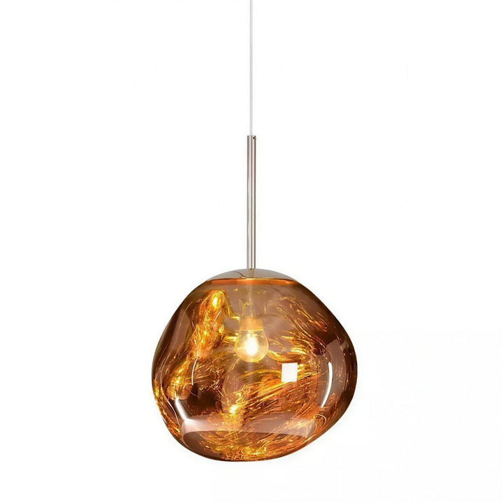 Molten Lava Styled Hanging Pendant Light