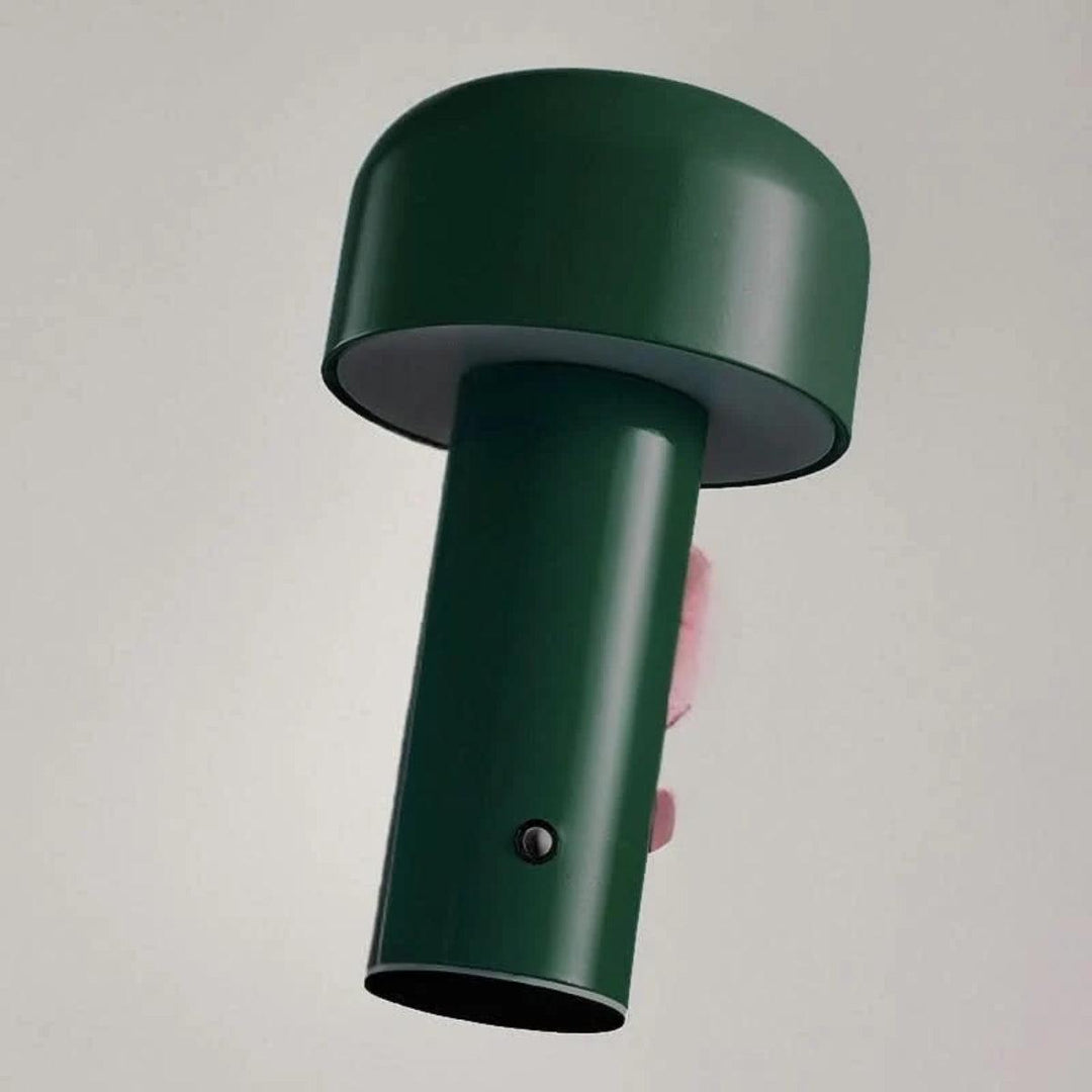 Mushroom Table Lamp With Dimmable Rechargeable Cordless Design