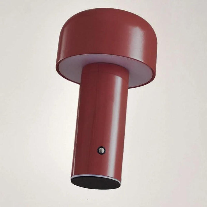 Mushroom Table Lamp With Dimmable Rechargeable Cordless Design