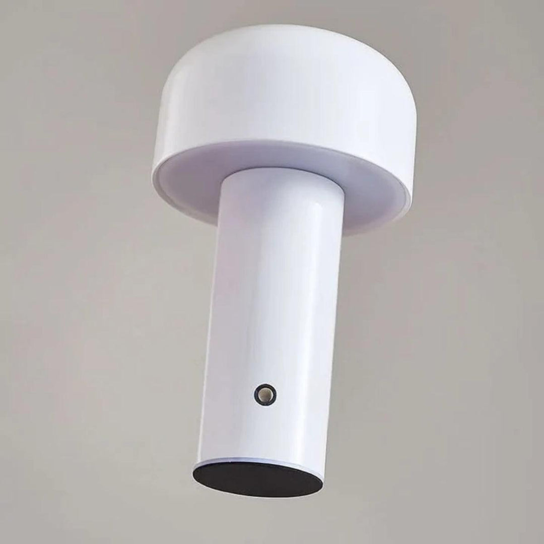 Mushroom Table Lamp With Dimmable Rechargeable Cordless Design