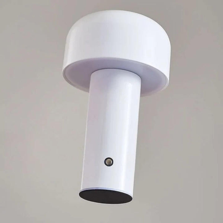 Mushroom Table Lamp With Dimmable Rechargeable Cordless Design