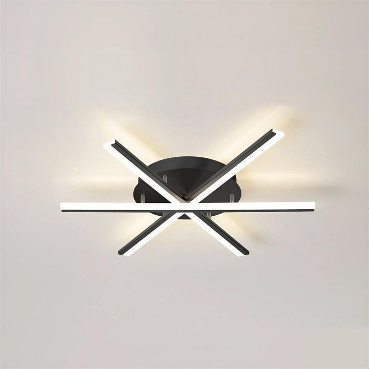 Nordic Geometric Style Flush Mount Ceiling Light Fixture