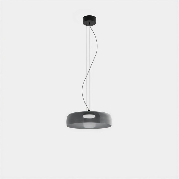 Nordic Glass Pendant Light Featuring Tiered Design