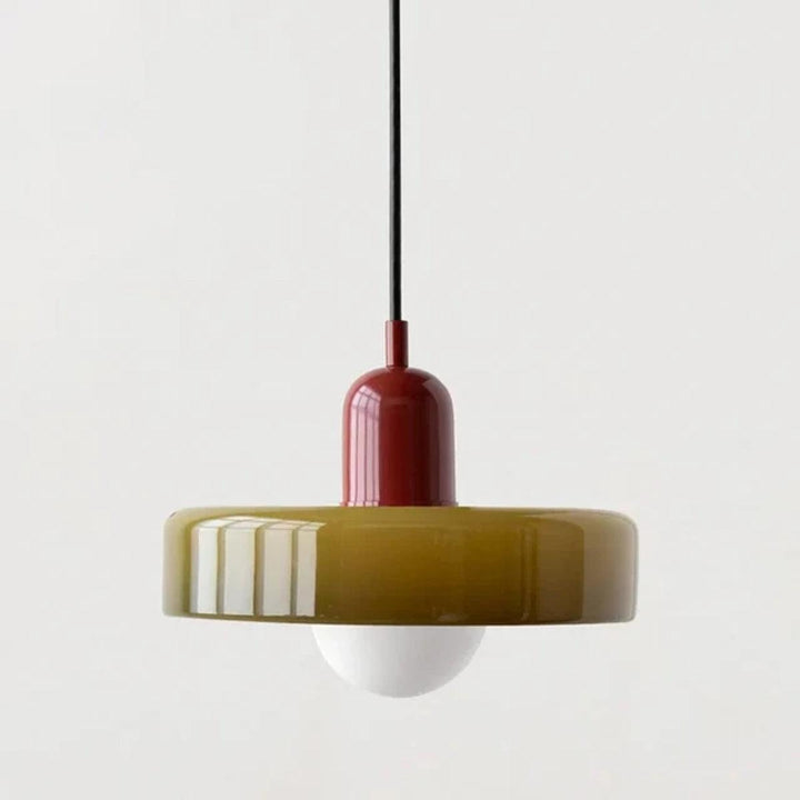 Nordic Modern Bauhaus Glass Pendant Lighting Fixture