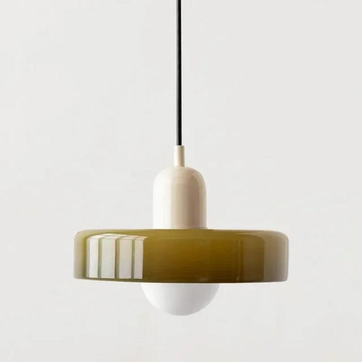 Nordic Modern Bauhaus Glass Pendant Lighting Fixture