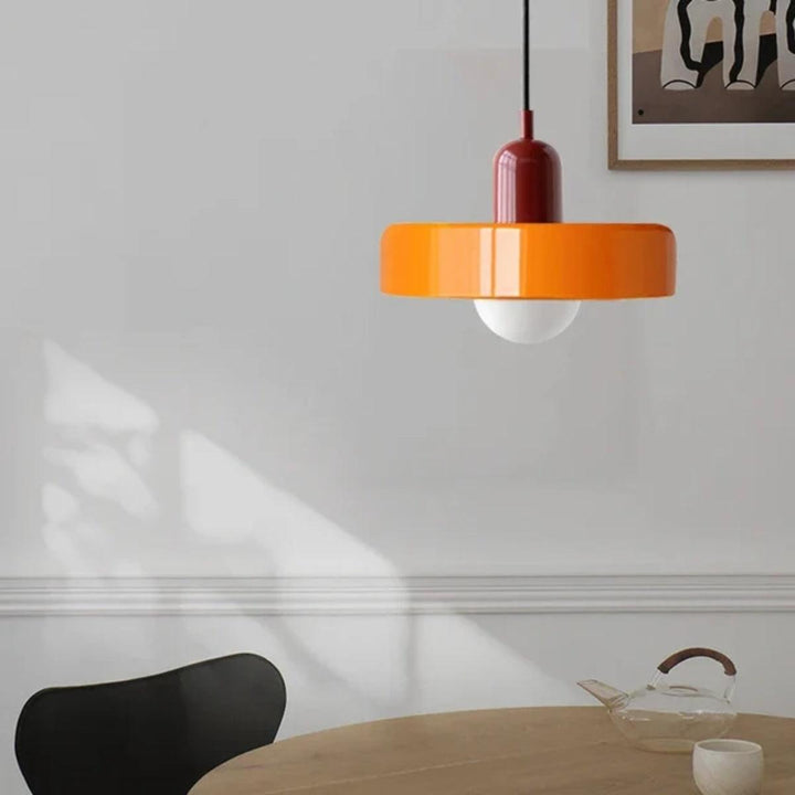 Nordic Modern Bauhaus Glass Pendant Lighting Fixture