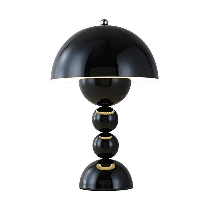 Nordic Styled Rechargeable Cordless Table Lamp With Mushroom Shade