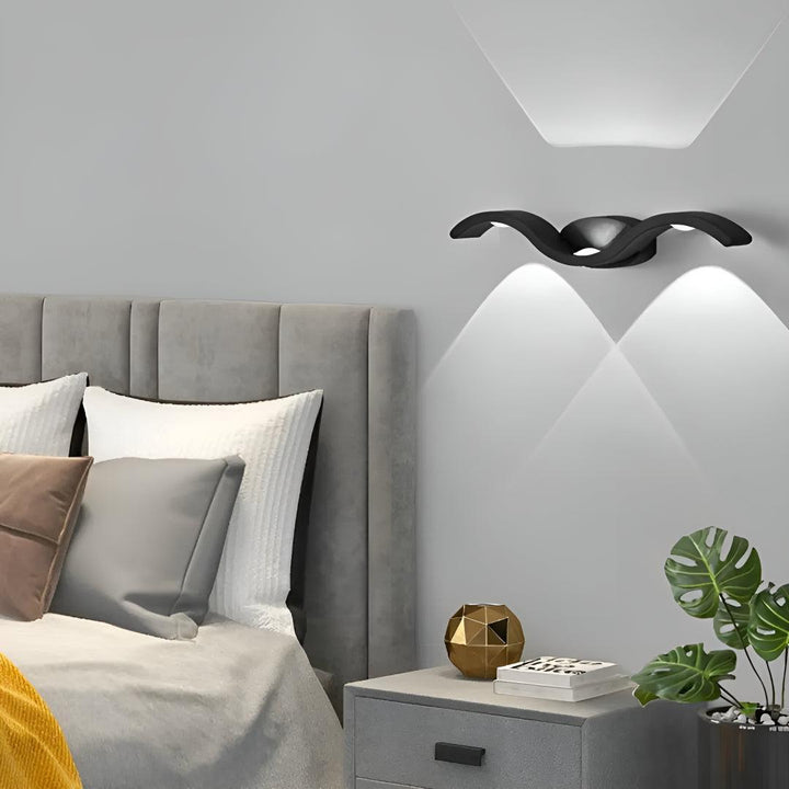 Outdoor Wall Light With Seagull Design And Up Down Light