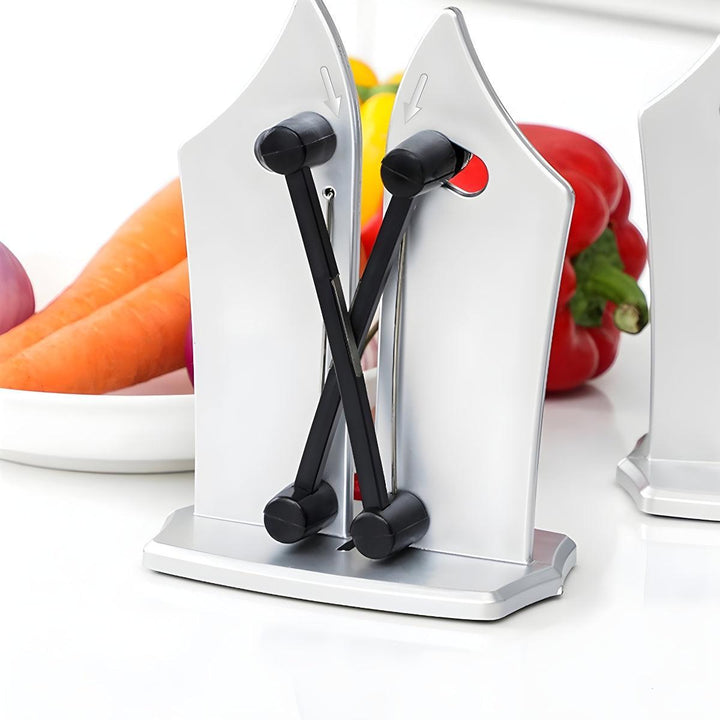 Professional Kitchen Knife Sharpener For Manual Sharpening With Spring Action