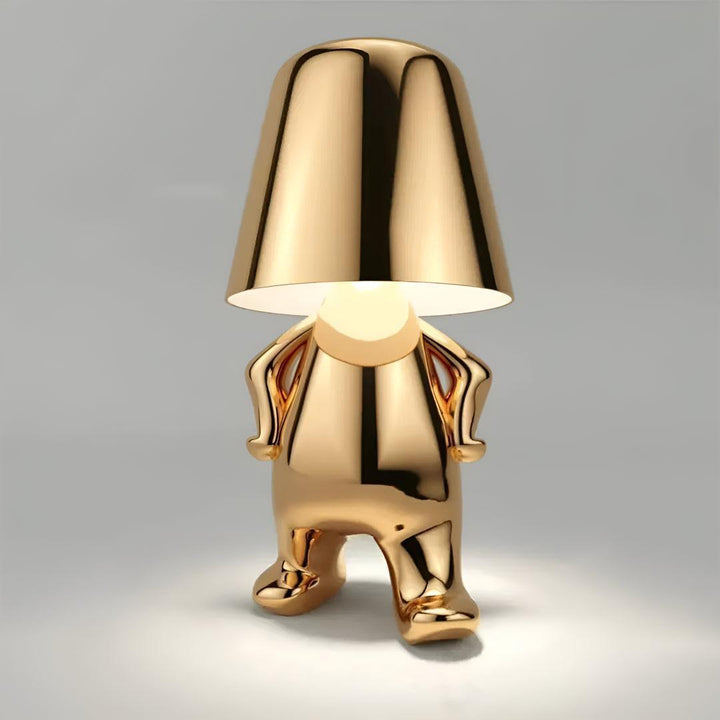 Rechargeable Cordless Person Table Lamp With Touch Dimming