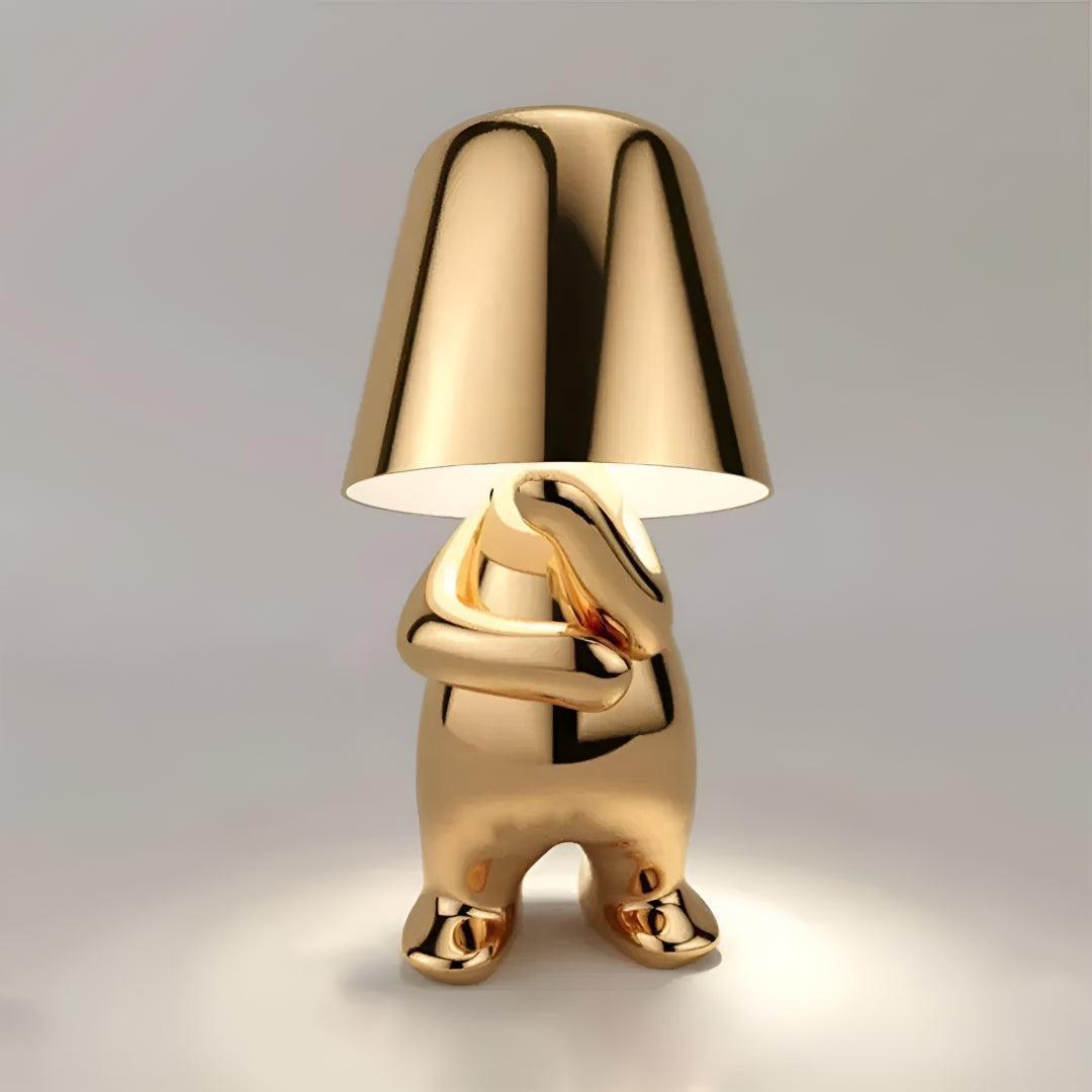 Rechargeable Cordless Person Table Lamp With Touch Dimming