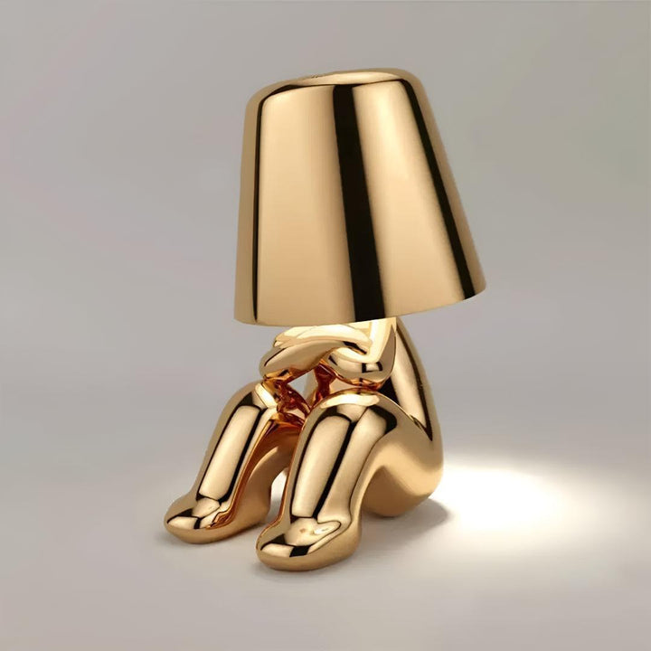 Rechargeable Cordless Person Table Lamp With Touch Dimming