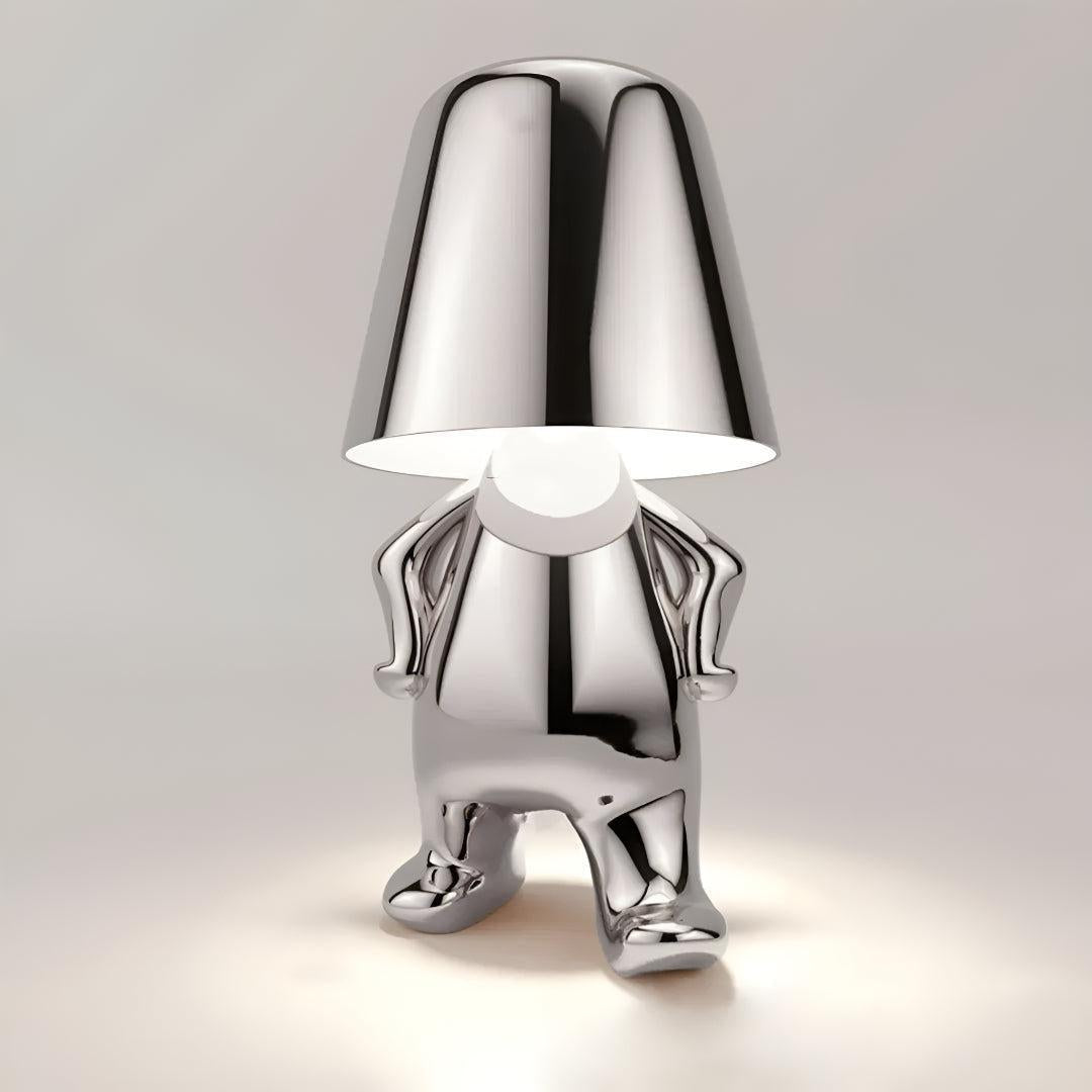 Rechargeable Cordless Person Table Lamp With Touch Dimming