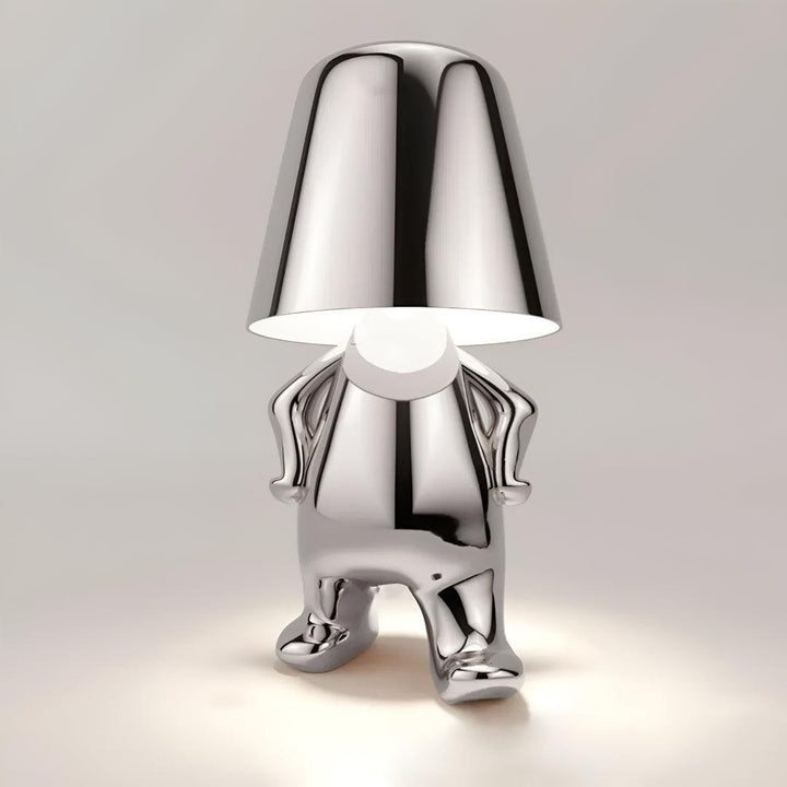 Rechargeable Cordless Person Table Lamp With Touch Dimming