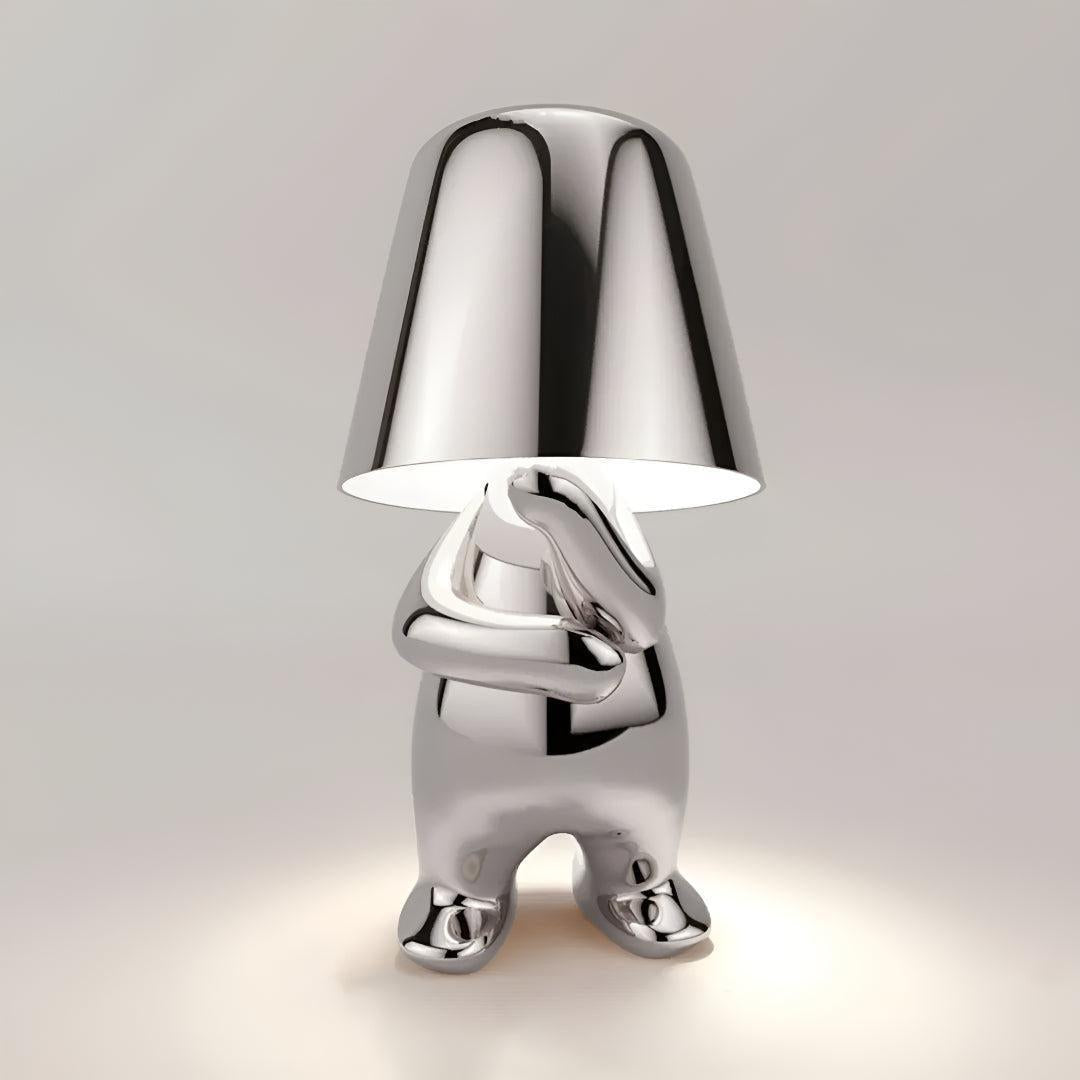 Rechargeable Cordless Person Table Lamp With Touch Dimming