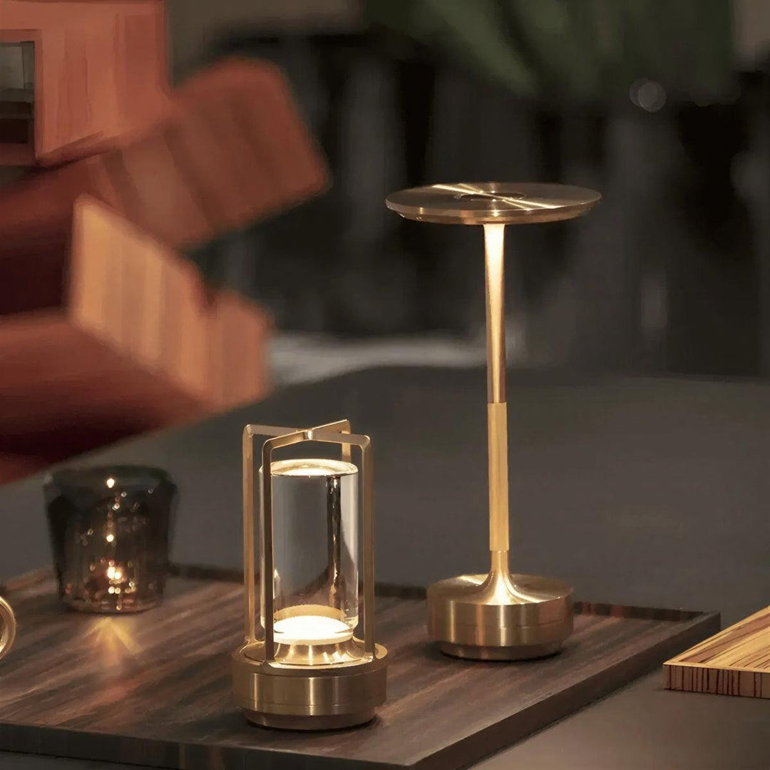 Rechargeable Cordless Table Lamp With Touch Dimming Function