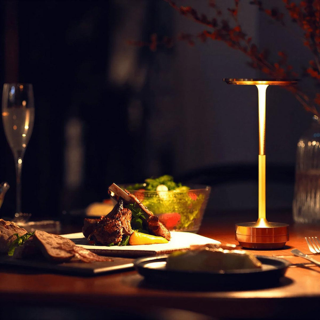 Rechargeable Cordless Table Lamp With Touch Dimming Function