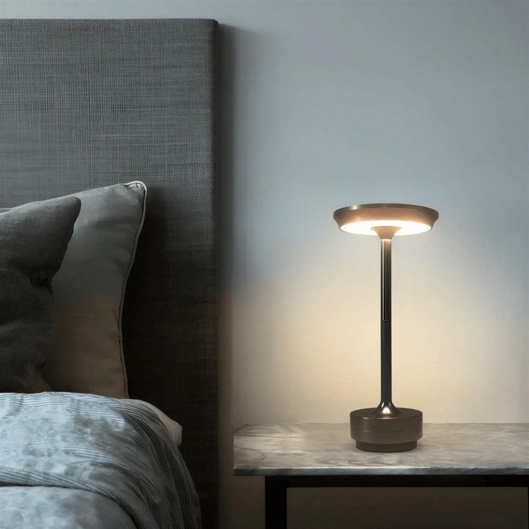 Rechargeable Cordless Table Lamp With Touch Dimming Function