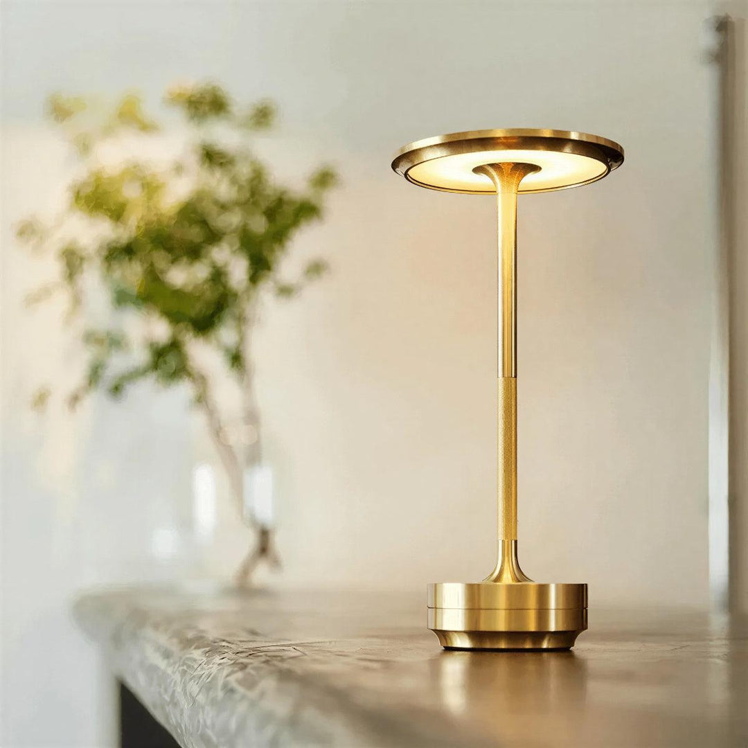 Rechargeable Cordless Table Lamp With Touch Dimming Function