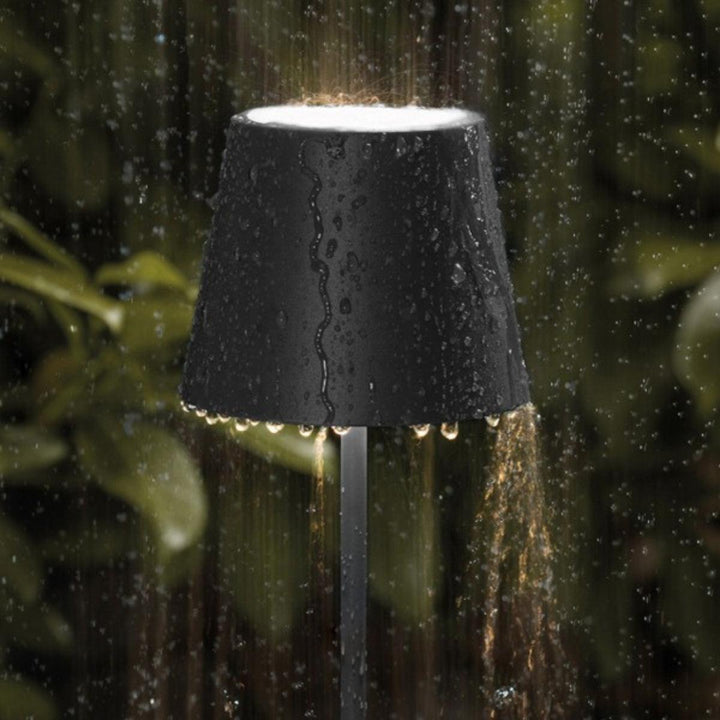 Rechargeable Table Lamp With Touch Control For Ambient Settings
