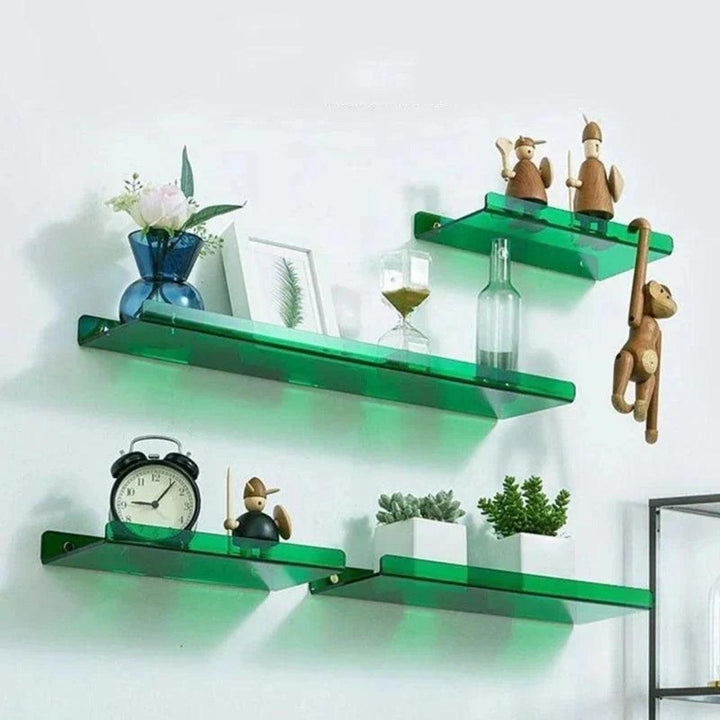 Retro Acrylic Floating Wall Shelf