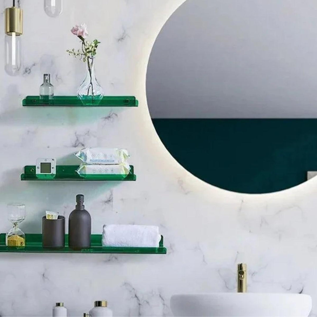 Retro Acrylic Floating Wall Shelf