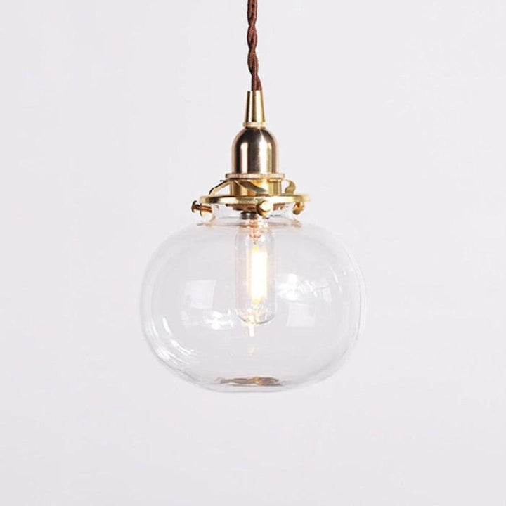 Retro Glass Pendant Lighting For Kitchen Islands And Bedrooms