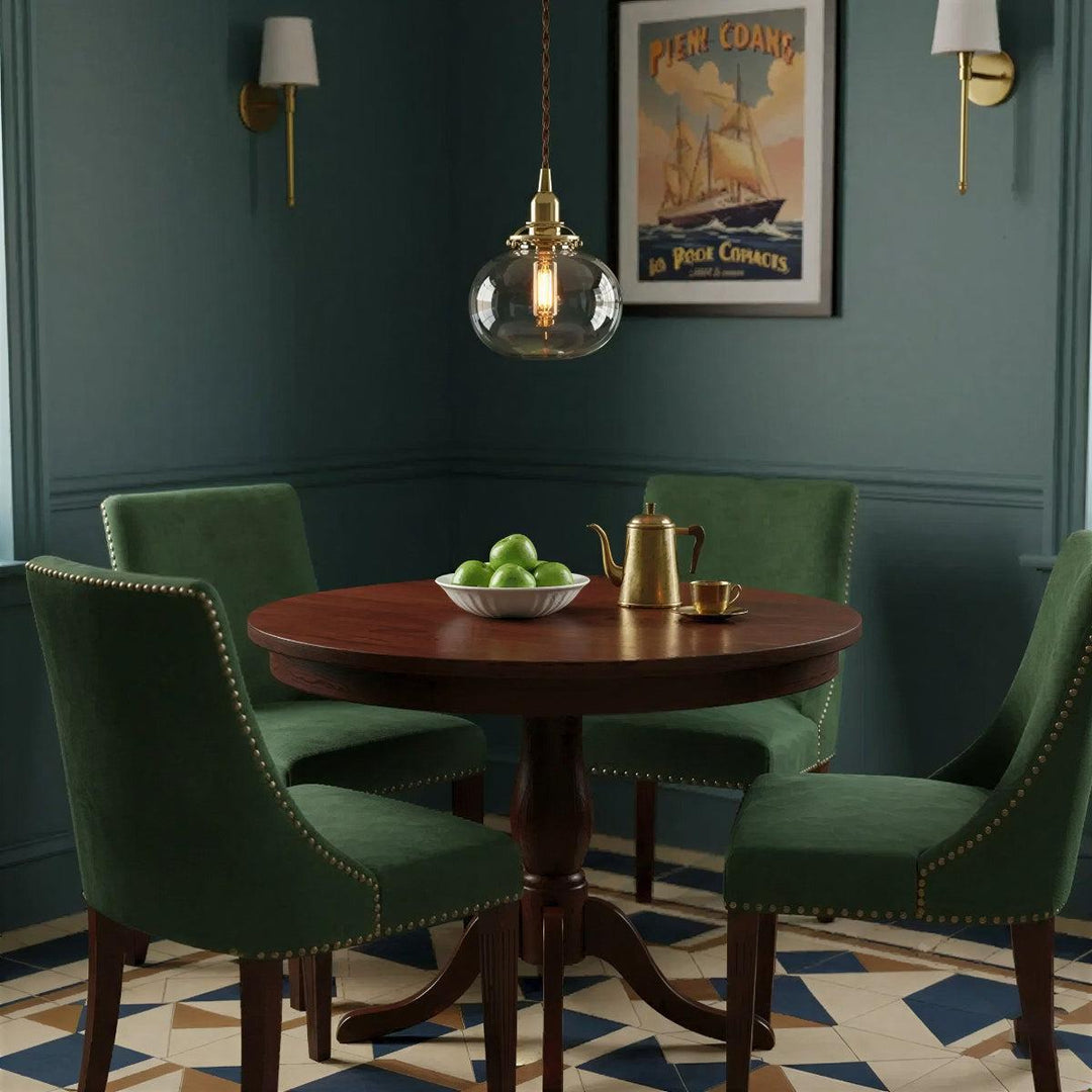Retro Glass Pendant Lighting For Kitchen Islands And Bedrooms