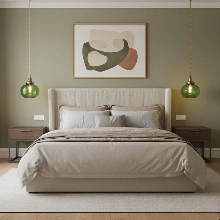 Retro Glass Pendant Lighting For Kitchen Islands And Bedrooms