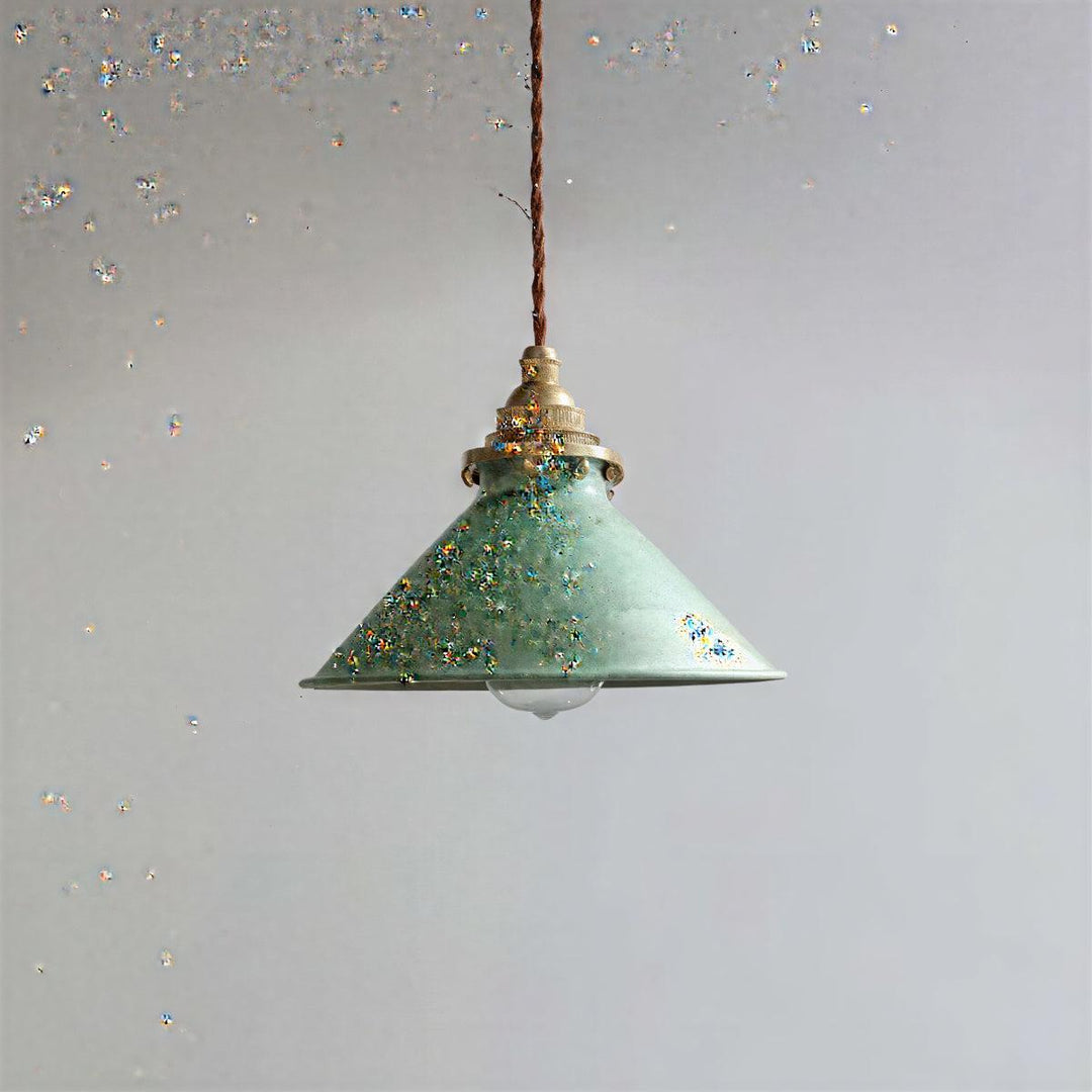 Rustic Cone Industrial Hanging Pendant Light