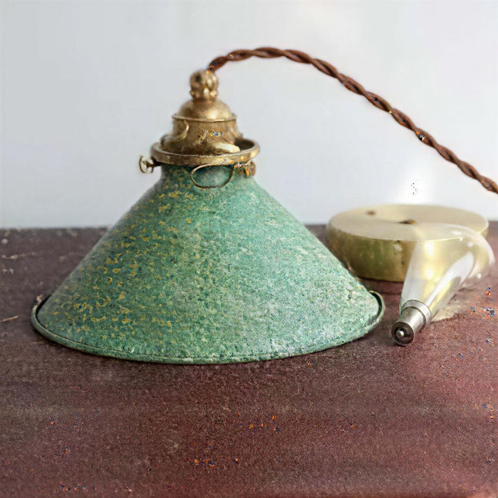 Rustic Cone Industrial Hanging Pendant Light