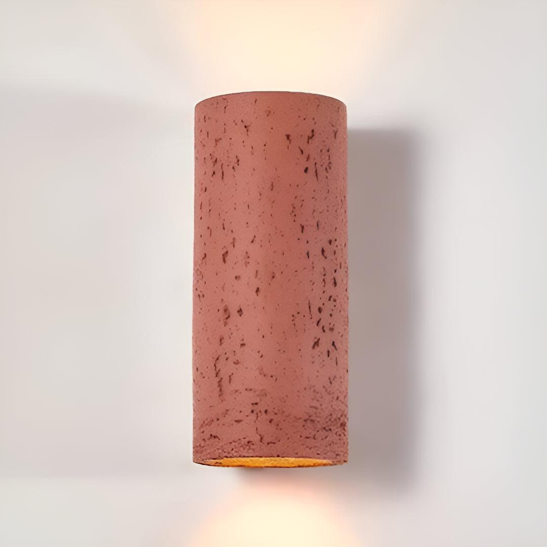 Rustic Metal Wall Light With Dual Up Down Glow