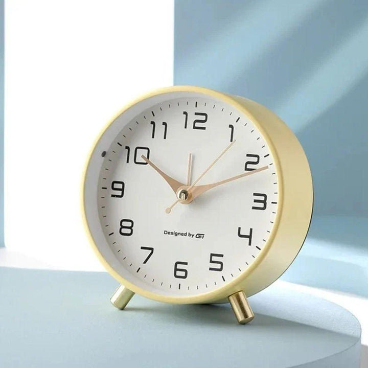 Scandinavian Minimalist Silent Table Clock
