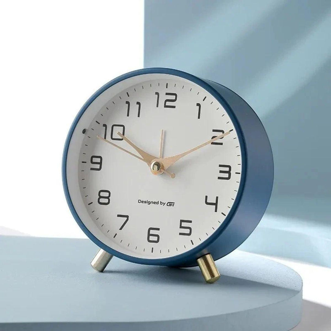 Scandinavian Minimalist Silent Table Clock