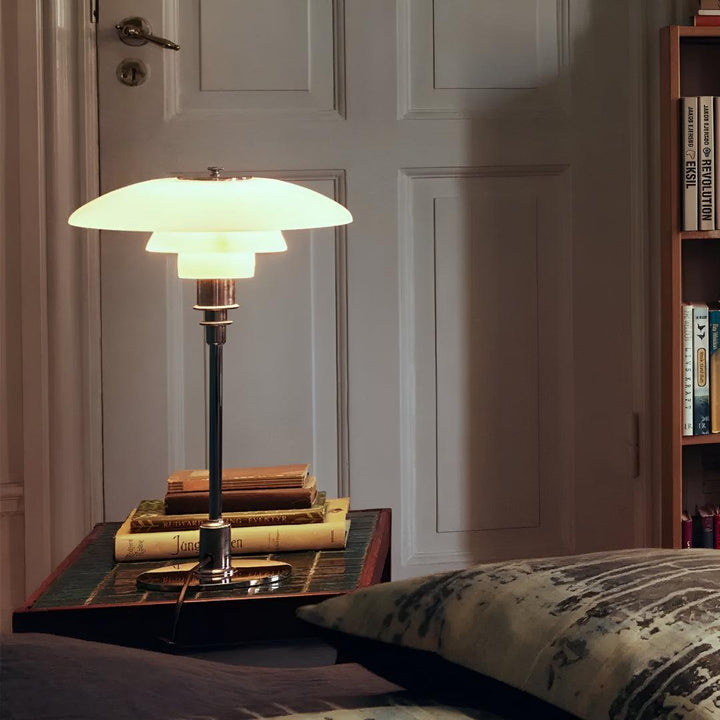Scandinavian Mushroom Desk Table Lamp With Dimmer
