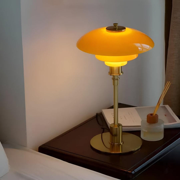 Scandinavian Mushroom Desk Table Lamp With Warm Glow