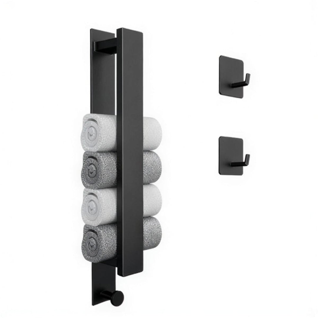 Self Adhesive Wall Mounted Bathroom Towel Rail Storage Organiser
