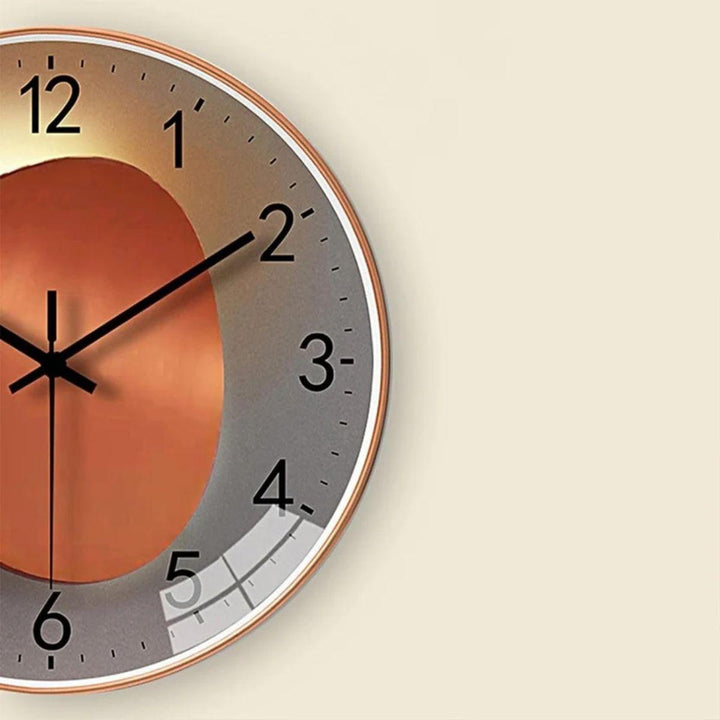 Silent Modern Wall Clock With Luminous Face