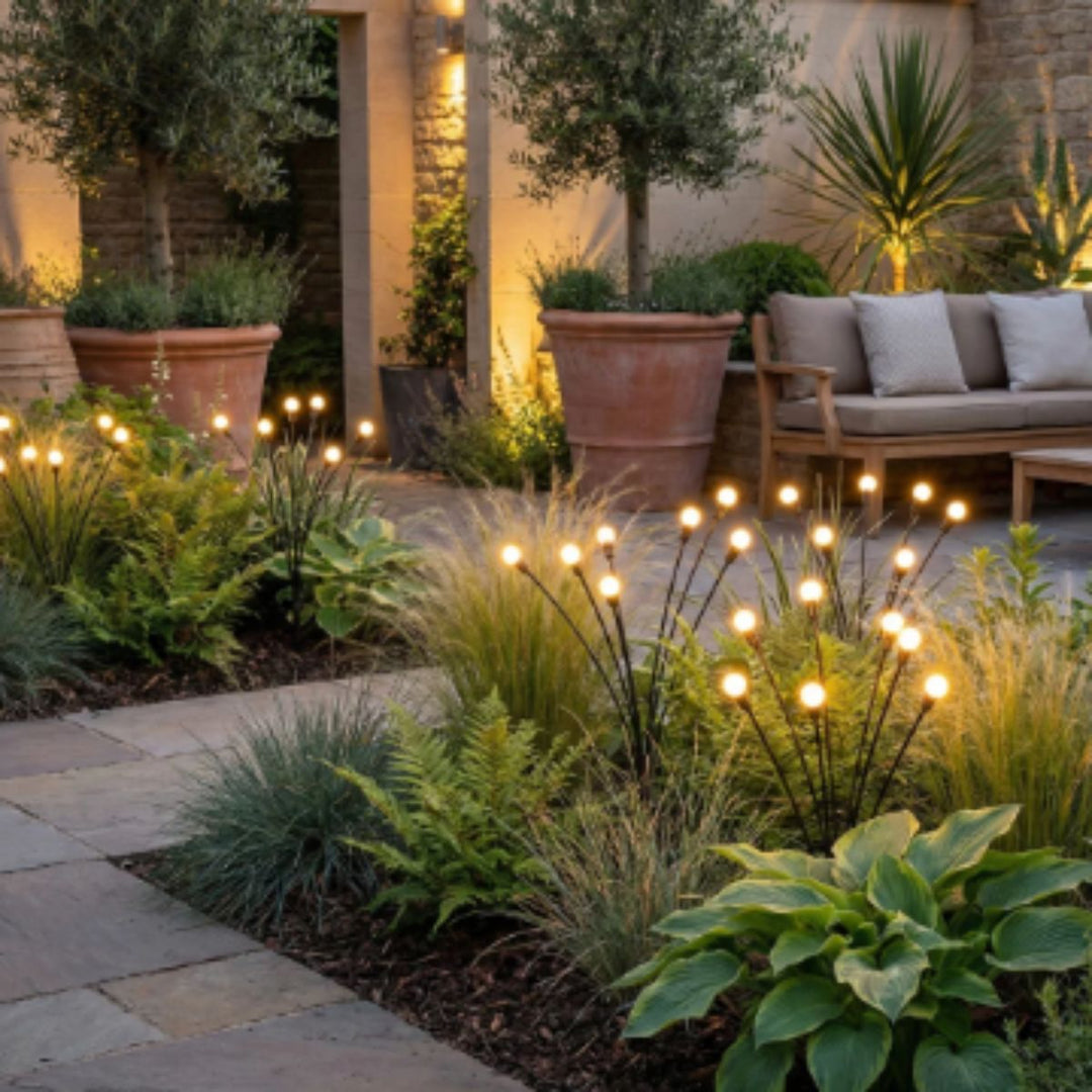 Solar Firefly Garden Lights For Outdoor Patios and Gardens