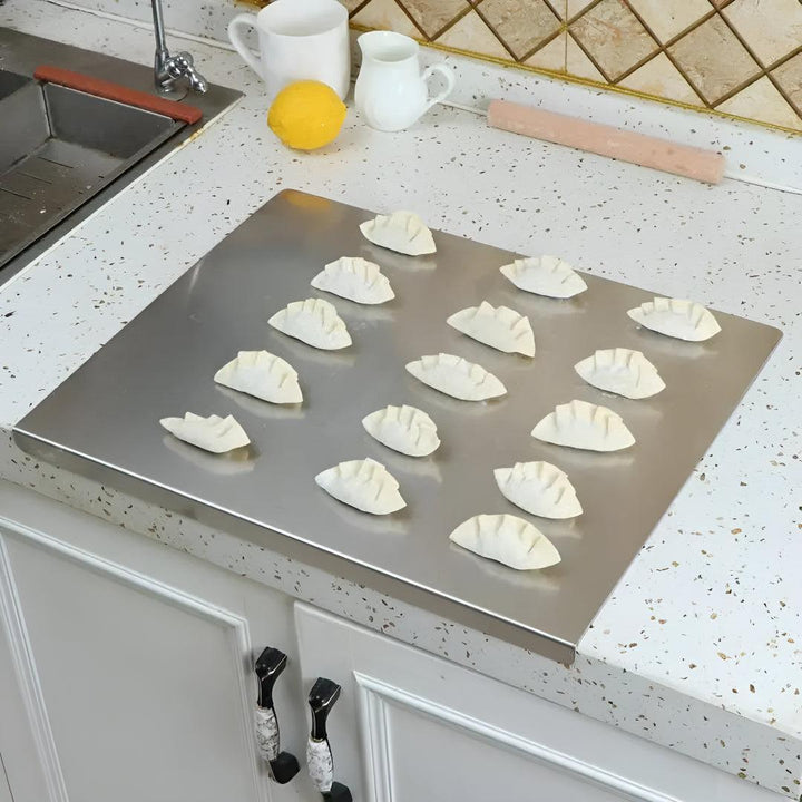 Stainless Steel Chopping Board With Spill Guard