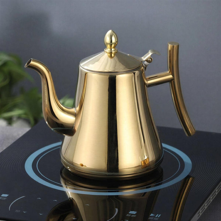 Stovetop Tea Kettle For Induction Stove With Integrated Filter