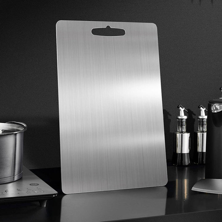 Titanium Chopping Board With Double Sided Dishwasher Safe Preparation Surface
